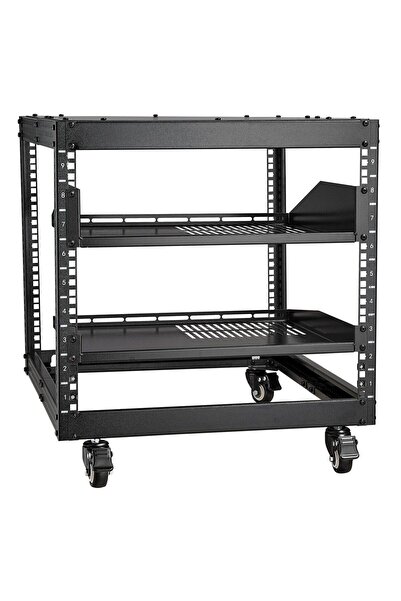 OMS Rack metalic de podea sau perete 9U, 510 x 585 x 560 mm, Adancime reglabi...