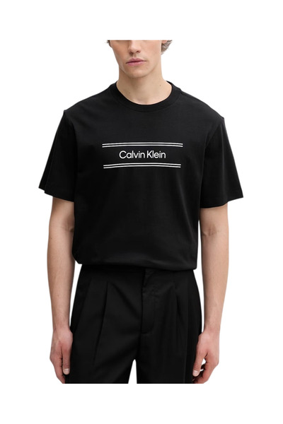 Calvin Klein Ανδρικό T-shirt Μαύρο LV04LG813G-UB1