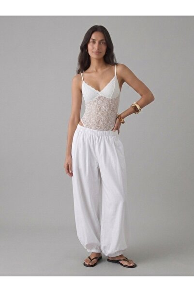 NOUX Dantelli Askılı Body