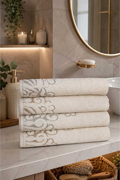 Mela Home Lavinia Premium 100% pamuk set od 4 ručnika za lice 50*90 cm Posilj...