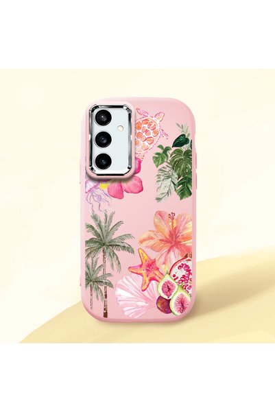 ucuc Samsung Galaxy S23 Fe Compatible Shock-Absorbing Camera Protected Pink S...