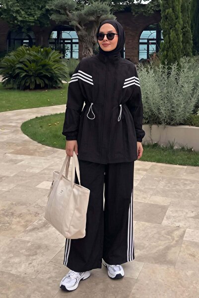 Salih Çelebi Two Piece Sets - Black - Normal Size