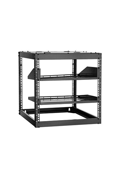 OMS Rack metalic de perete 10U, Latime 482 mm, Adancime 585 mm, Otel carbon