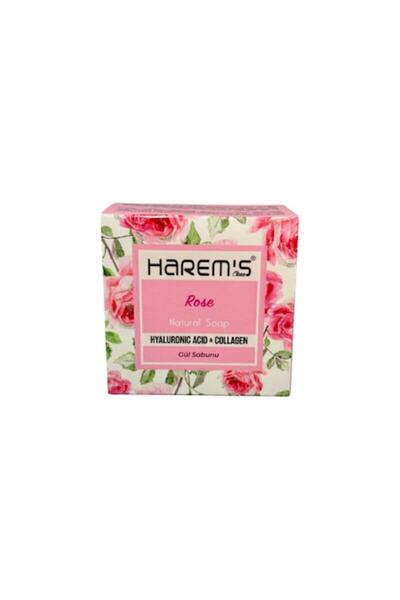 HAREMSS Harems solid soap with rose, for skin cleansing, 120 g