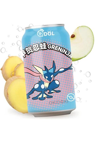 QDOL Greninja Green Apple & Ginger Sparkling Drink 330ml