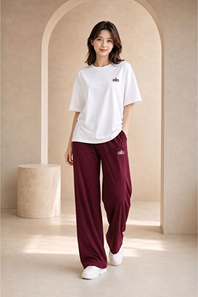 PENTHİLUS Unisex Oversize T-Shirt & Wide-Leg Pants Set