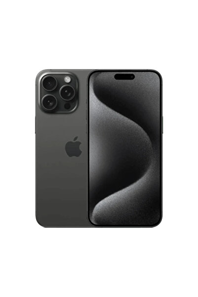 Apple Yenilenmiş iPhone 15 Pro 256 GB - Siyah Titanyum - A Kalite