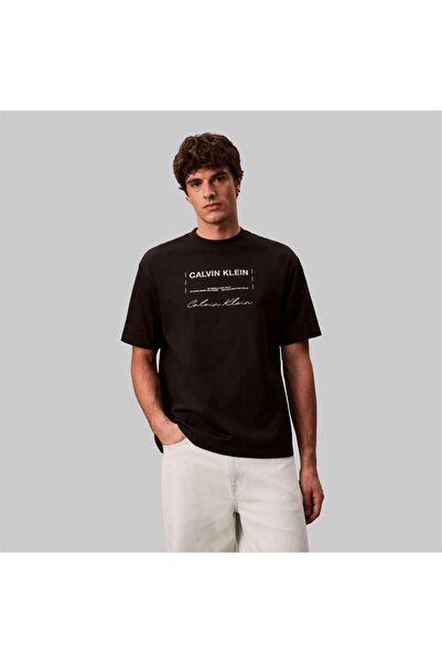 Calvin Klein Τζιν 16s Γραφικό Μπλουζάκι Απριλίου S