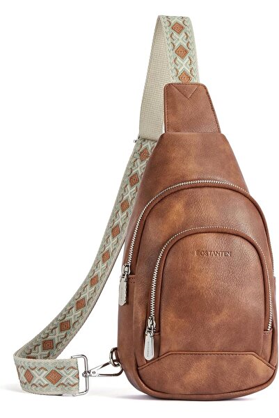 GENERAL BOSTANTEN Sling Bag for Women Crossbody Purse Crossbody Bag Leather C...