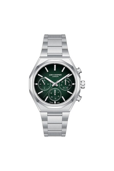 Lee Cooper LC08402.370 Erkek Çelik Kordonlu Quartz Kol Saati