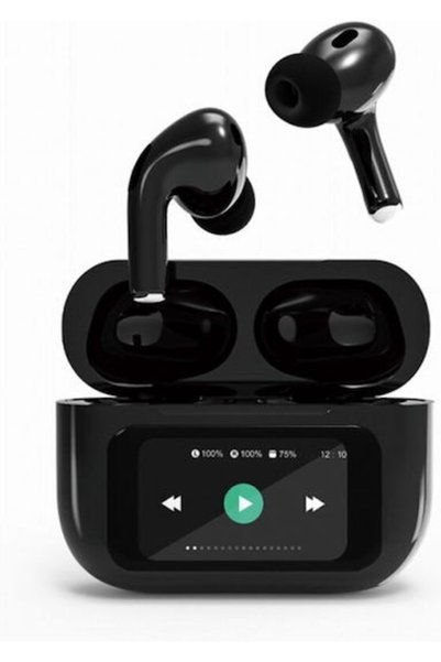 Gembird TWS-LCD-ANC-01 Ενδοωτικά ακουστικά Bluetooth Handsfree με θήκη φόρτισ...
