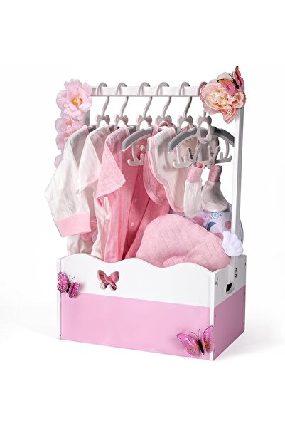 GENERAL Wooden Baby Shower Storage Box, Wooden Box Suitable for Storage with ...