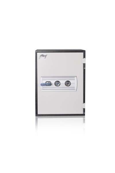 Godrej , Znc LP FR 40 Safe (vertical) 2 Key Lock, Multi Color, L 55 x W 41.2 ...