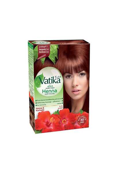 Vatika Naturals Henna Burgundy 3.6 Hair Colour 60 g