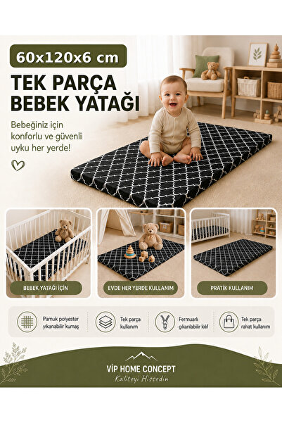 Vip Home Concept Market Ürünleri Çocuk Yatağı Sünger Yer Yatağı Oyun Minderi ...