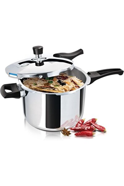 Milton Pro Cook Triply Stainless Steel Pressure Cooker 5.0L, Silver, Pots And...