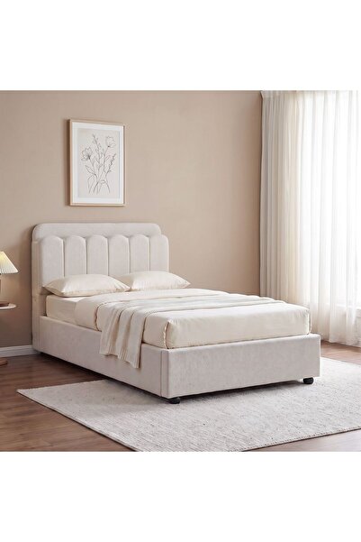 Danube Home Maxillux LineaUpholstered Kids Bed With Hydraulic Storage + Usb-b...
