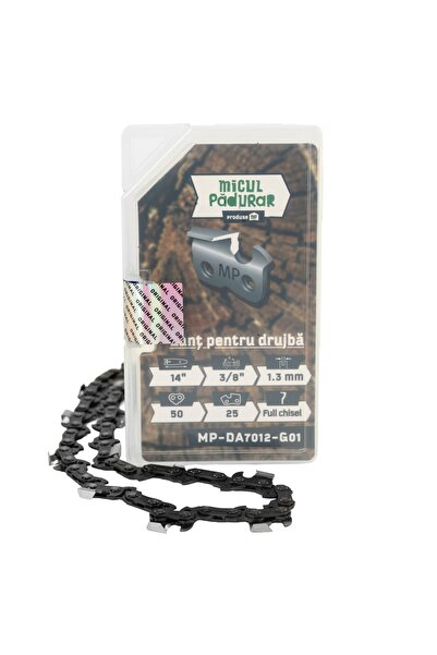 Micul Padurar Small Forestman chain 14", 3/8" pitch, 1.3mm cutter thickness, ...