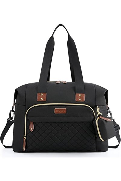 GENERAL Diaper Bag Backpack with Large Pacifier Case for Mom and Dad Travel L...