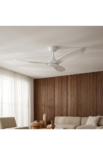 Milano Breeze Bldc Ceiling Fan W Remote - 90 Mm, White, 52 inches, ABS, Coole...