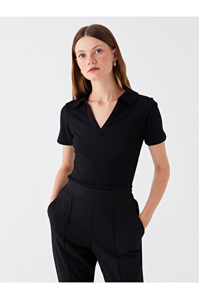 LC Waikiki Tricouri - Negru - Gât polo
