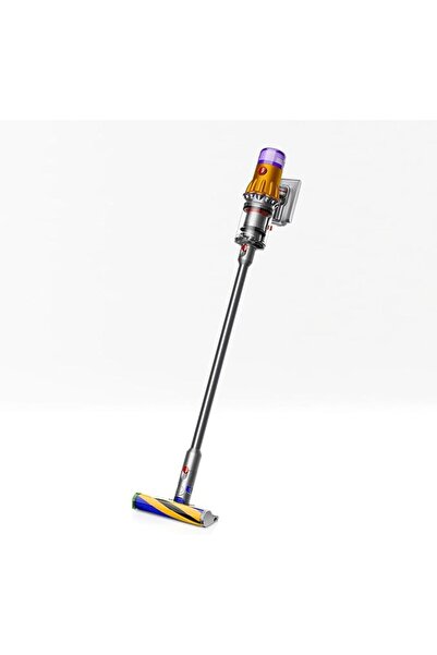GENERAL Dyson V12 Detect Slim Absolute Cordless Vacuum Cleaner (Silver/Yellow)