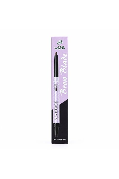 Generic Brand قلم تحديد الحواجب NECKLACE Waterproof Brow Blade