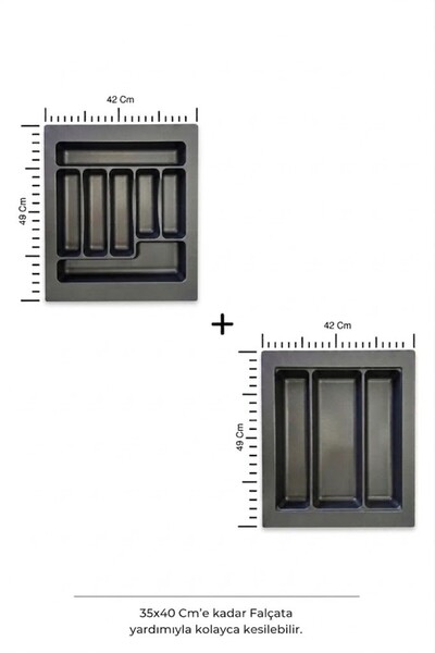 Bürke 42x49 cm Çekmece İçi Kaşıklık Ve Kepçelik Organizer ( 35*40 Cm'e Kadar ...