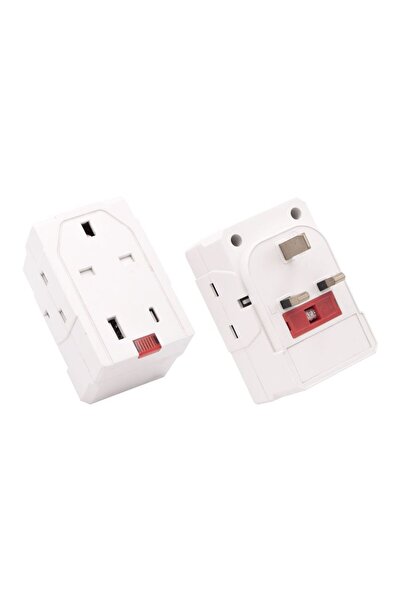 Milano Eu Socket USB A USB C Adaptor Au012 2.4, White, Copper, PC+Copper, Ele...