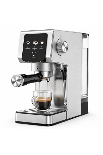 GENERAL Espressor Manual, Pompă Profesională 20 Bar, Control Precis al Temper...