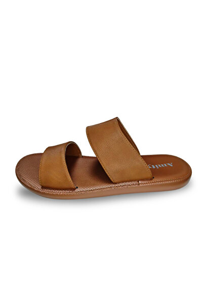 Huskswear Comfortable Home Slippers, Brown Color, Size 45, Model Mg162