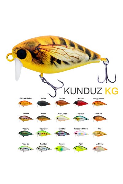 Hanfish Kunduz KG 38mm 4gr LRF Maket Yem