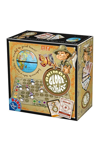 D-Toys Globe Whizz Animale - Joc de societate educativ