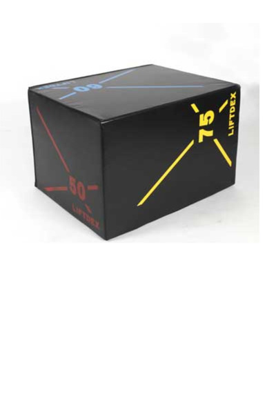 Liftdex Plyo Box Bonded Foam (50cm x 60cm x 75cm)