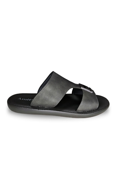 Huskswear نعال منزلية مريحة، لون رمادي داكن، مقاس 42، موديل MG169