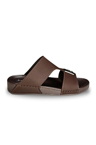 Huskswear Mg115 Comfortable Coffee-Colored Home Slippers Size 45