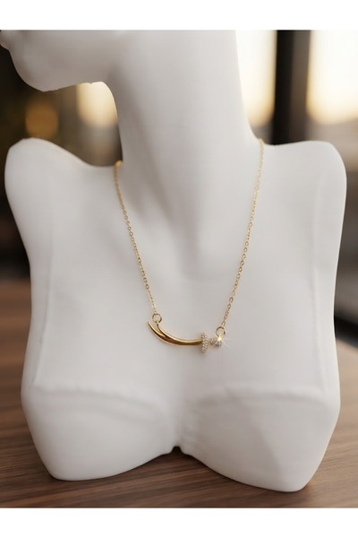 B & S Unisex Zülfikar Kılıç Çelik Kolye