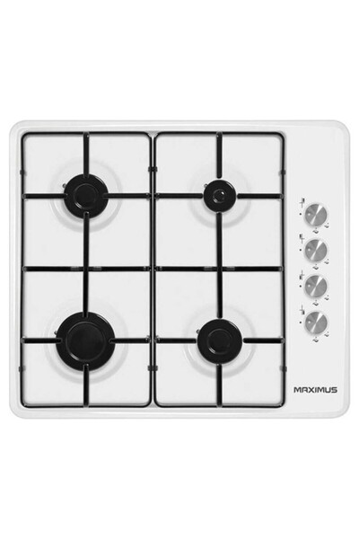 Maximus By Minisan Mx Se 6401 Slim Beyaz Set Üstü Ocak (Doğalgaz Uyumlu)