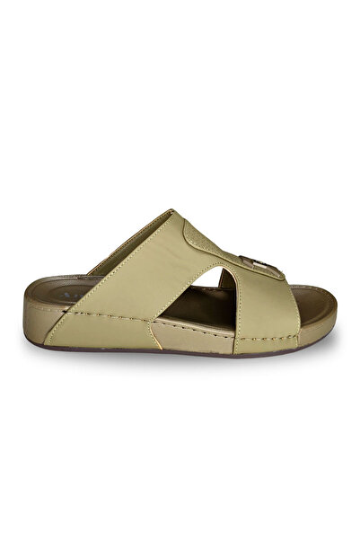 Huskswear Comfortable Home Slippers, Olive Green Color, Size 45, Model Mg118
