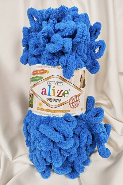 Alize Puffy Havacı Fir pentru tricotat manual 100gr. 9mt. (Pachet de 5) - Cul...