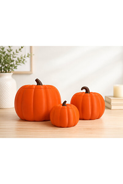 Genel Markalar Pumpkin / 3'lü Balkabağı Kutu Seti