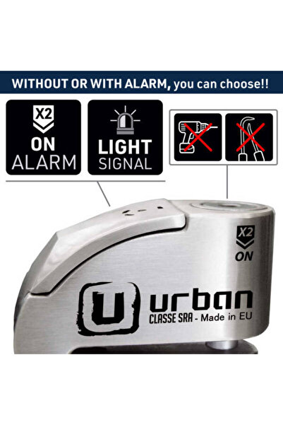 AEGIS URBAN SECURITY UR14S SRA SINIFI ALARMLI DİSK KİLİDİ