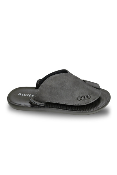 Huskswear نعال منزلية مريحة، لون رمادي داكن، مقاس 42، موديل MG164