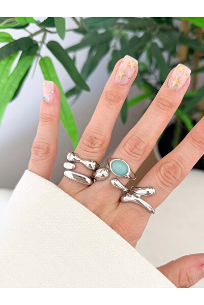 Venus Design Multiple Ring Set