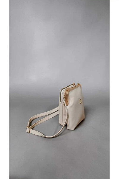 LİFA KİDS Paris Mink Women's Crossbody Bag |   Gold Detailed, Elegant, and 3-...