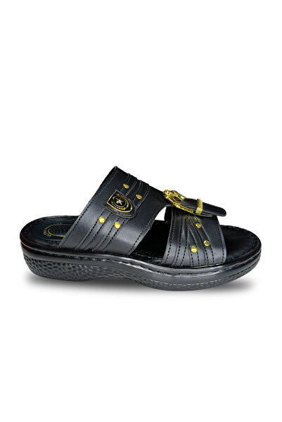 Huskswear نعال منزلية مريحة، لون أسود، مقاس 44، موديل 25CF3107