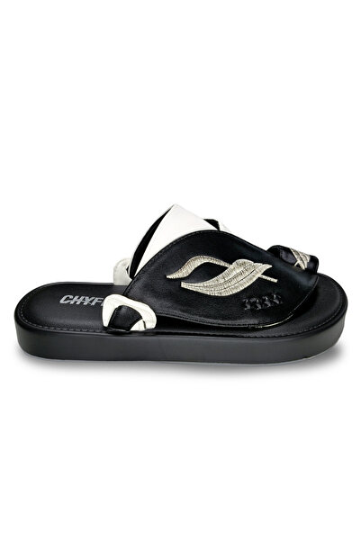 Huskswear Comfortable Home Slippers, Black Color, Size 42, Model 25Cf207