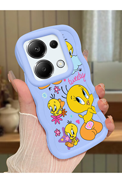 ucuc Redmi Note 13 Pro 4G Uyumlu Mavi Silikon Kılıf Kamera Korumalı Darbe Emi...