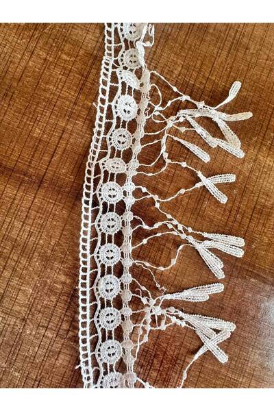 Gönülden Tasarım 100X14 cm White Lace Ribbon Sewing Accessory