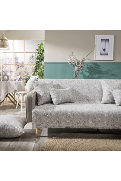 Teoran Throw Anzio 03 Greige Τριθέσιο 180x300 cm